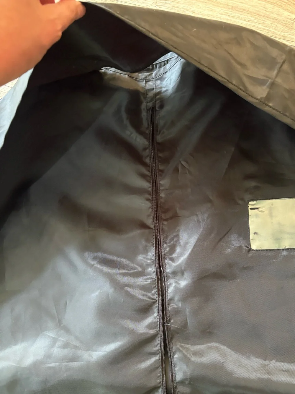 Jil Sander Black Nylon Garment Cover